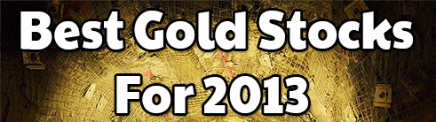 best-gold-stocks-for-2013