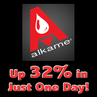 Spotlight Stock $ALKM Up 32% in One Day #StockGuru
